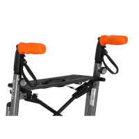 MyRollerSleeve rollator handgreephoes - oranje
