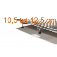 Verstelbare stembureau drempelhulp 10.5 - 12.5 cm | breedte 90 en 100 cm