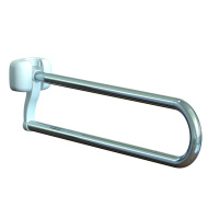 Opklapbare toiletbeugel - RVS 80 cm