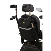 Tas & Krukhouder in één - zwart