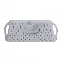 Anti-slip dienblad - wit