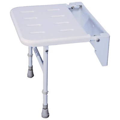 Douchezitting | opklapbaar | compact | met vloersteunen | Aidapt