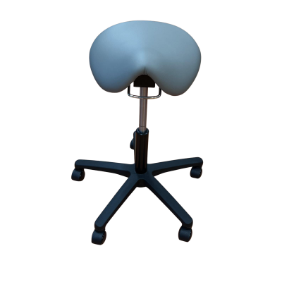 Foto van Zadelkruk | Sleat | Hydraulisch | Licht grijs | Standaard-wielen |