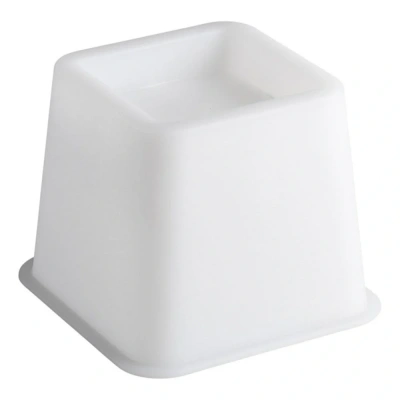 Foto van Bed- en stoelverhogers | 8 cm | set van 4 | wit