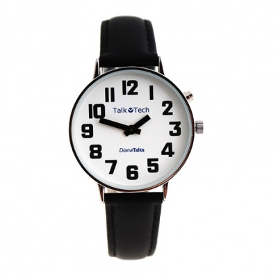 Sprekend horloge | Diana Talks Prime small | zwart