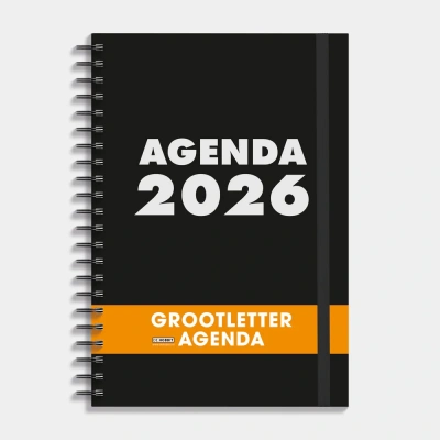 Foto van Grootletter Agenda | A4 formaat