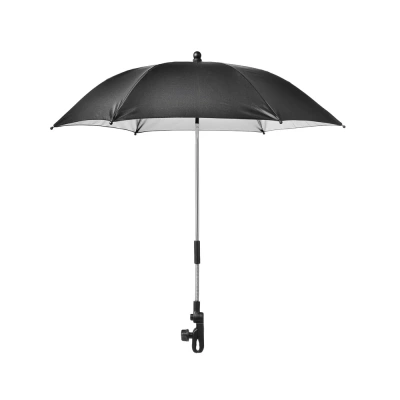 Foto van Paraplu / parasol voor rolstoelen | zwart | Vitility