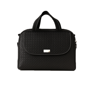 Luxe boodschappentas | voor Let's Move rollator | zwart Foto van Luxe boodschappentas | voor Let's Move rollator | zwart