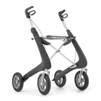 Foto van ByAcre Pioneer Rollator | EPP buitenkant | Zwart | incl. boodschappentas