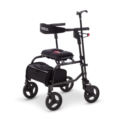 Foto van Stokhouder | voor een NeXus 3 rollator | Zwart 