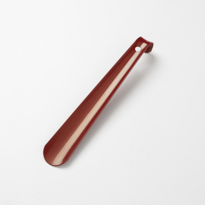 RVS schoenlepel - 31 cm rood