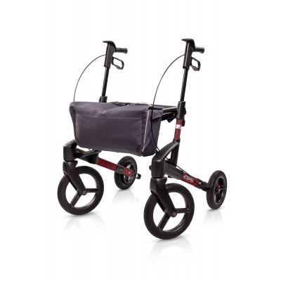 Topro Olympos ATR | Outdoor rollator | Black Series | Rood | Medium Foto van Topro Olympos ATR | Outdoor rollator | Black Series | Rood | Medium