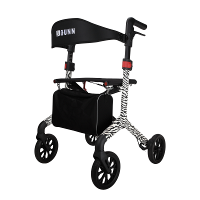 Foto van Lichtgewicht | Rollator | Rio | Zebraprint 