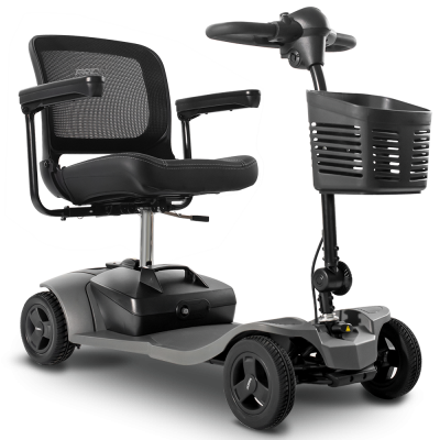 Foto van Opvouwbare scootmobiel | Apex Alumalite Lite 2.0 | Pride | Grijs