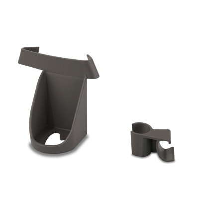 Foto van Stokhouder voor een ByAcre Carbon Overland rollator | Donkergrijs | Links