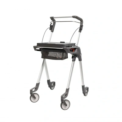 Topro Hestia | Binnenrollator | Zilver | Medium Foto van Topro Hestia | Binnenrollator | Zilver | Medium