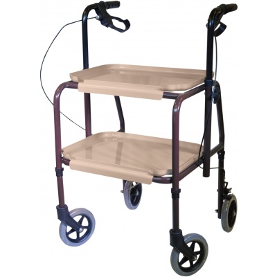Binnenrollator met dienbladen | Aidapt