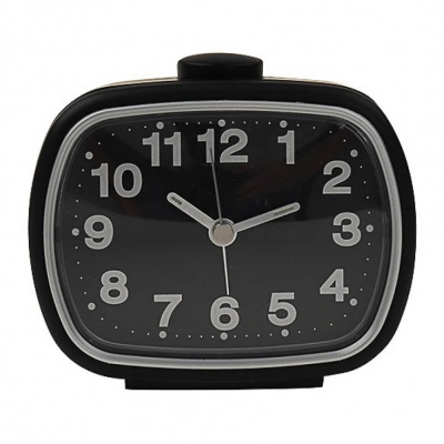 Wekker quartz | voor senioren en slechtzienden | zwart Foto van Wekker quartz | voor senioren en slechtzienden | zwart