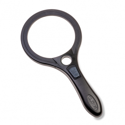 Vergrootglas rond met ledverlichting - 9 cm