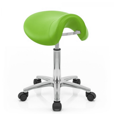 Foto van Zadelkruk | Boalsert | Hydraulisch | Lime Groen | Pur Wielen |