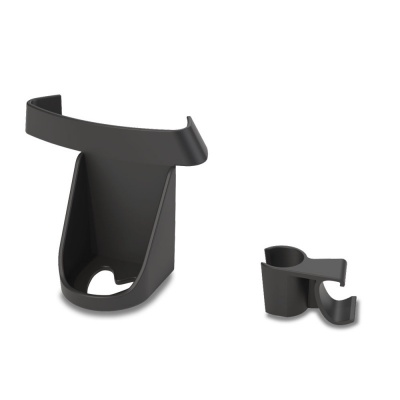 Foto van Stokhouder voor een ByAcre Nordic Pioneer rollator | Zwart | Links