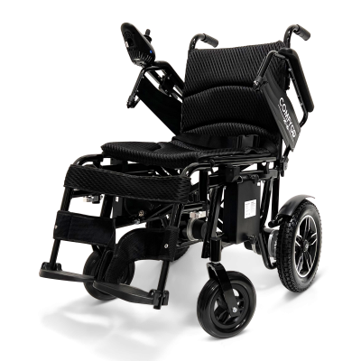 ComfyGO X6 | Lichtgewicht Elektrische Rolstoel | tot 30km | 45cm | Zwart ComfyGO X6 | Lichtgewicht Elektrische Rolstoel | tot 30km | 45cm | Zwart