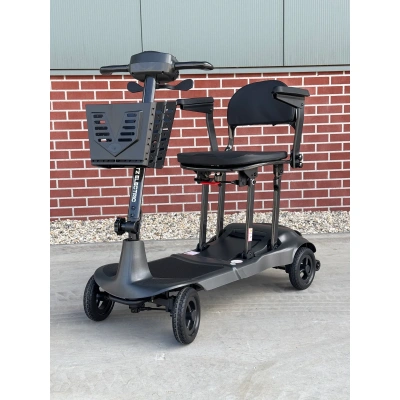 Foto van Opvouwbare scootmobiel | TTZ Electric SKY | Lithium | 24V 10Ah / 15Ah accu | Grijs