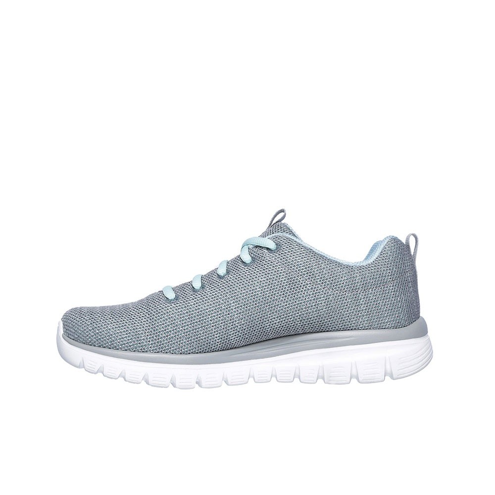 Afbeelding van Skechers Graceful-Twisted Fortune Grijs-Mint