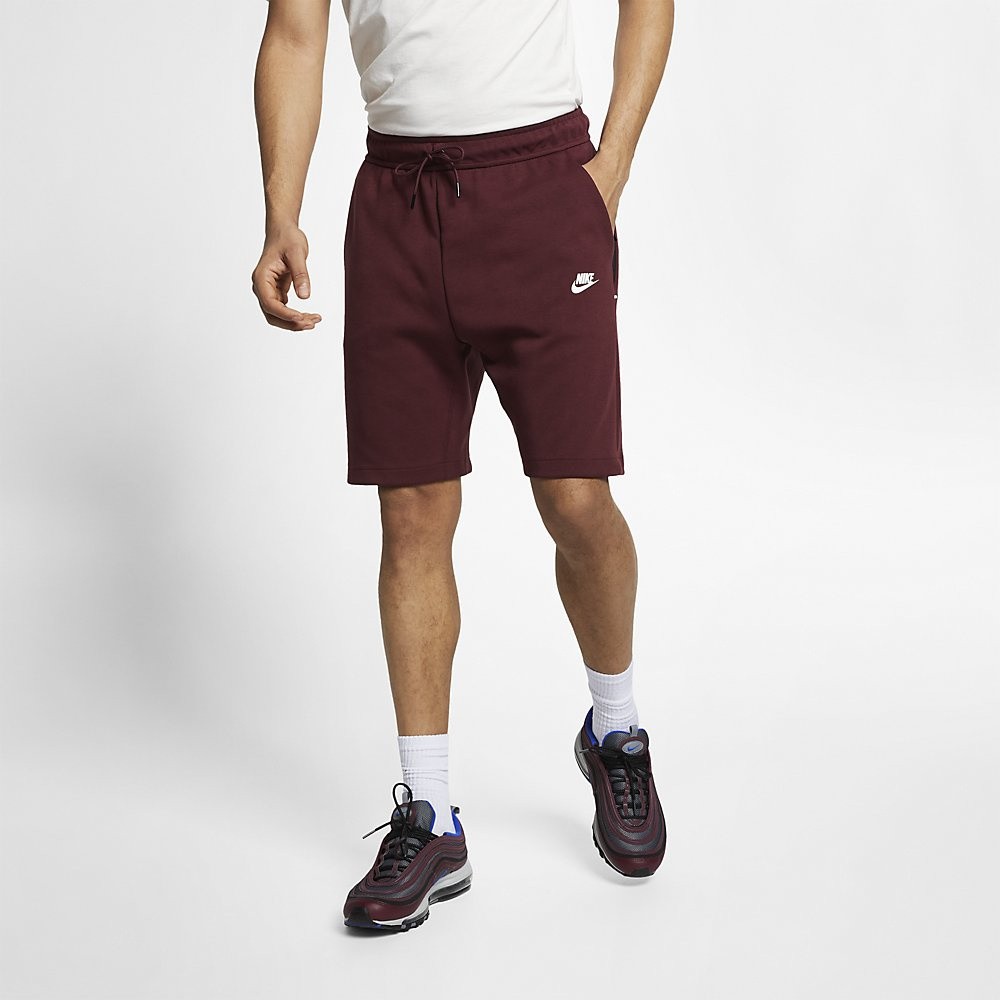 Afbeelding van Nike Sportswear Tech Fleece Short Maroon