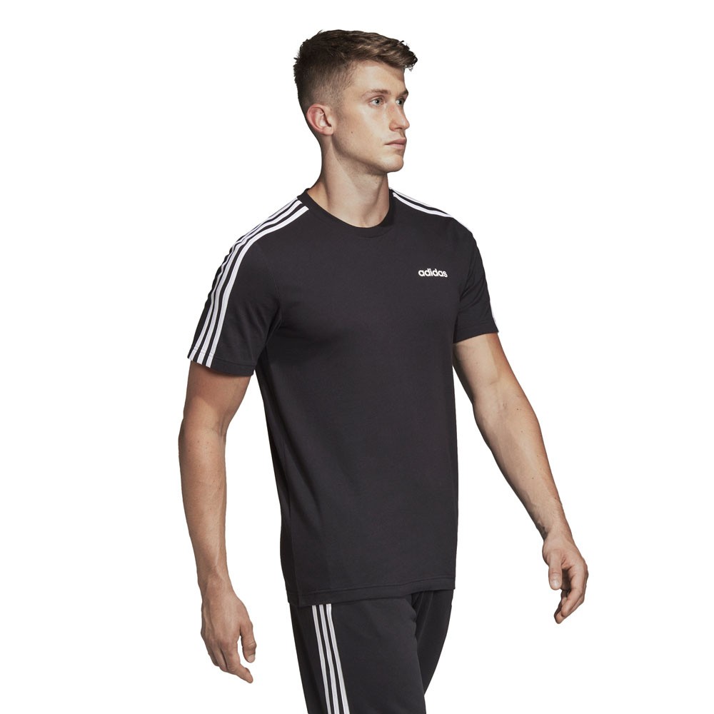 Afbeelding van Adidas Essentials 3 Stripes Set Zwart