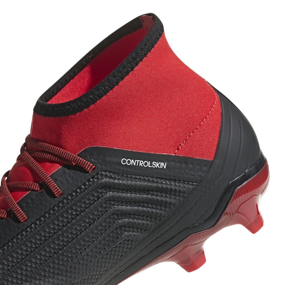 Afbeelding van Adidas Predator 18.2 FG Zwart-Rood