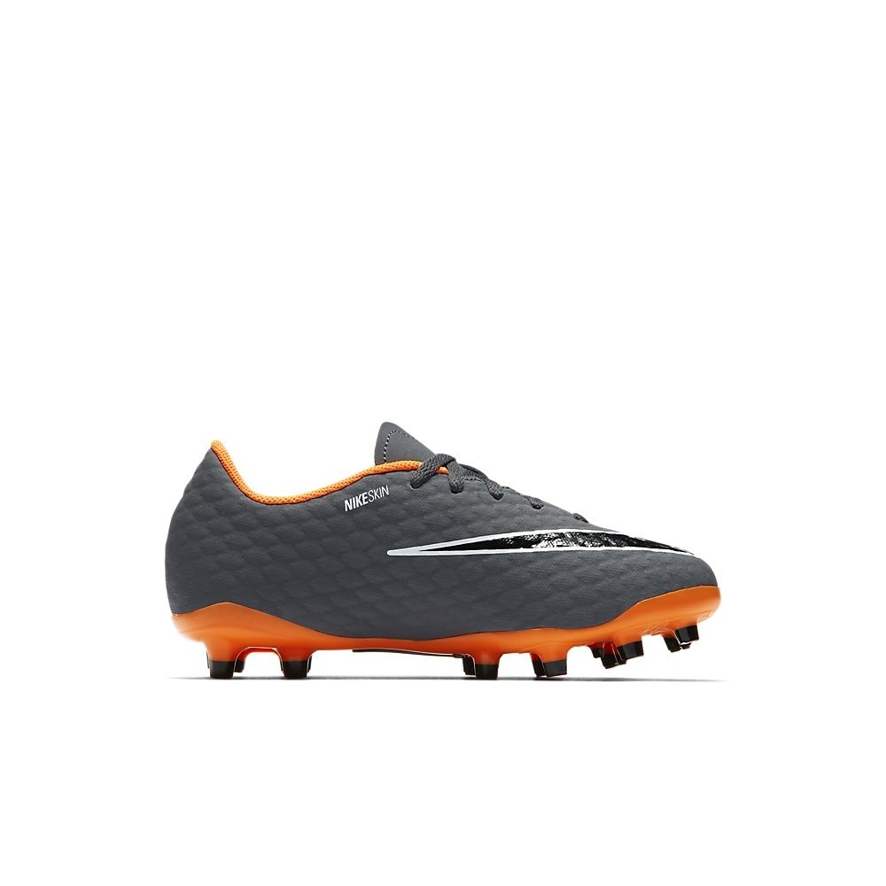 Afbeelding van Nike Hypervenom Phantom III Academy FG Kids Grijs