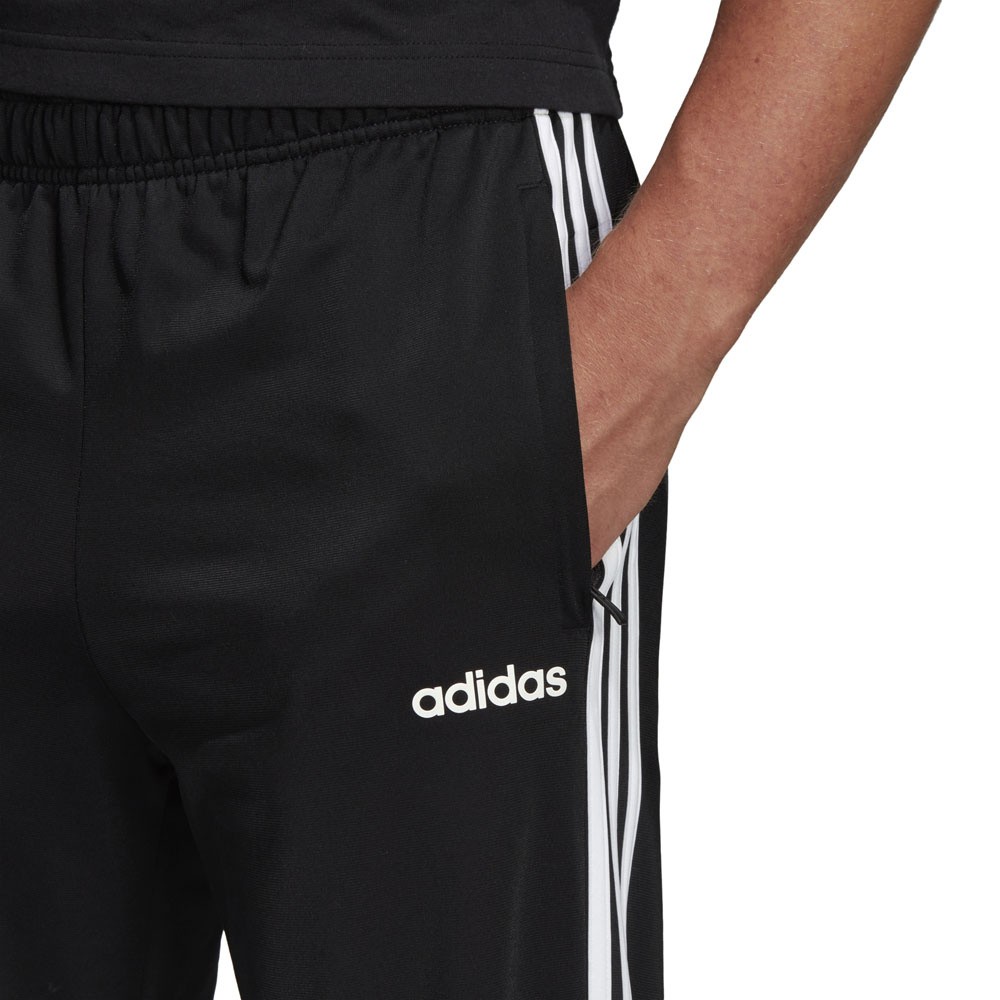 Afbeelding van Adidas Essentials 3 Stripes Trainingspak Zwart