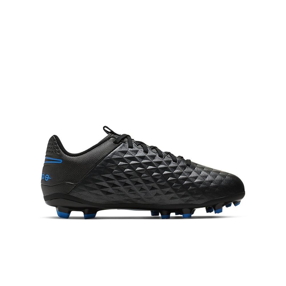 Afbeelding van Nike Legend 8 Academy FG Black-Blue Hero Kids