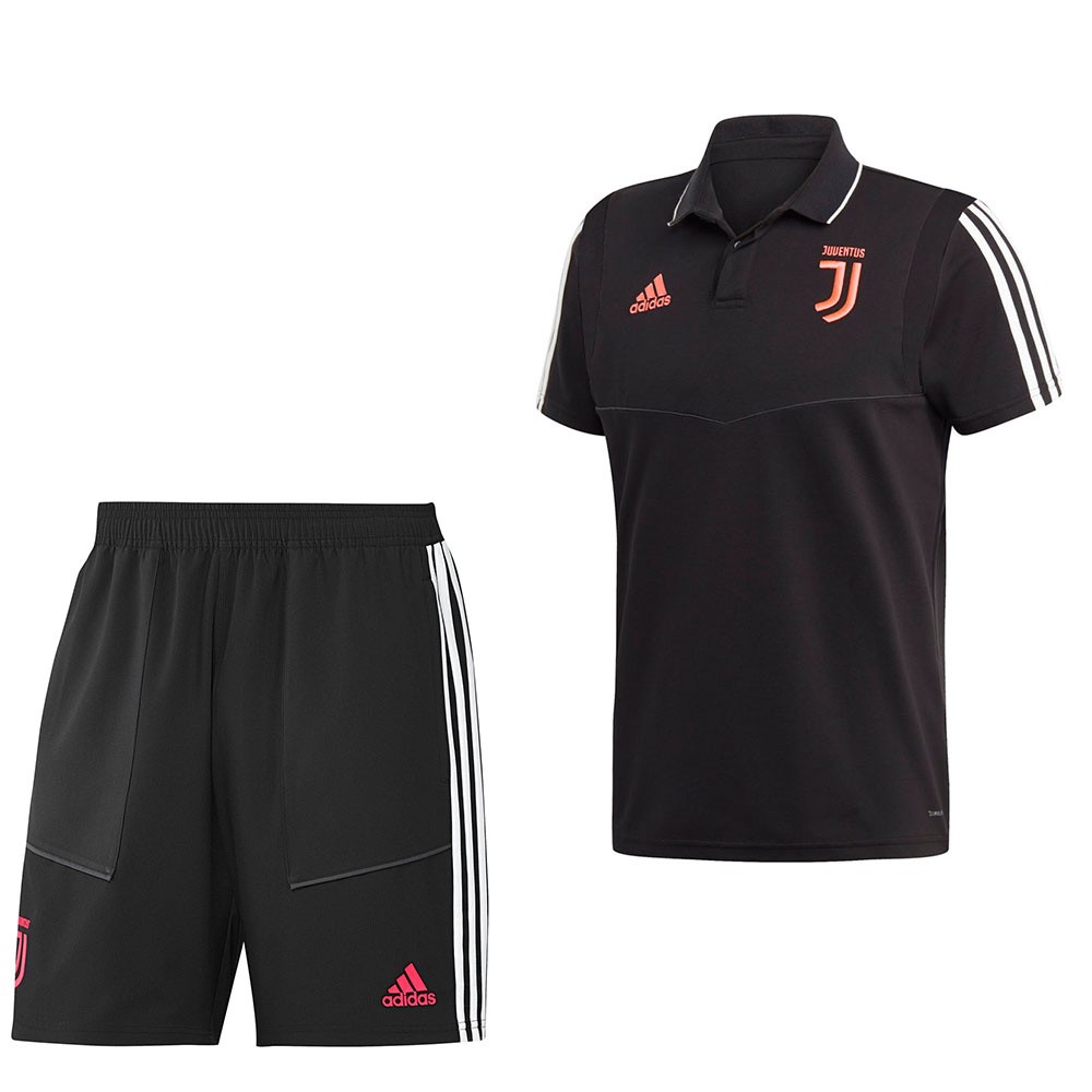 Afbeelding van Juventus Polo Set Black