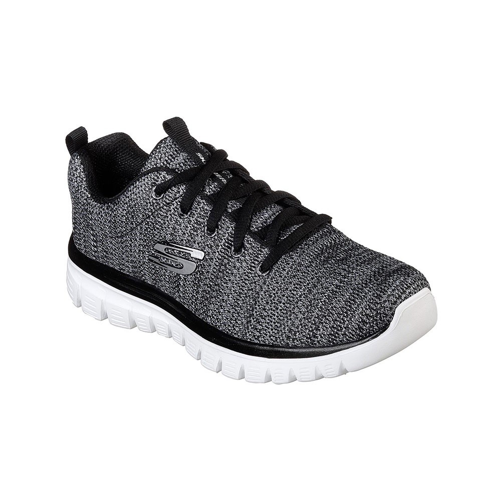 Afbeelding van Skechers Graceful-Twisted Fortune Zwart-Wit