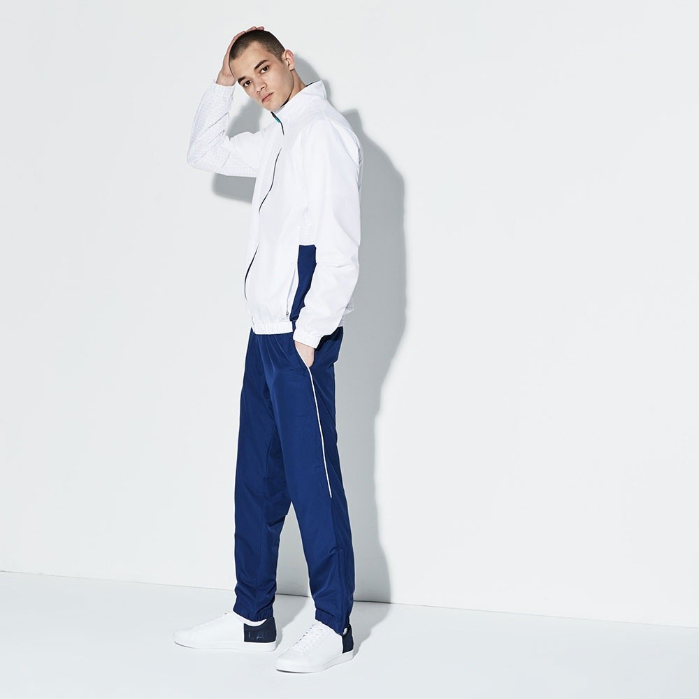 Afbeelding van Lacoste Trainingspak Wit