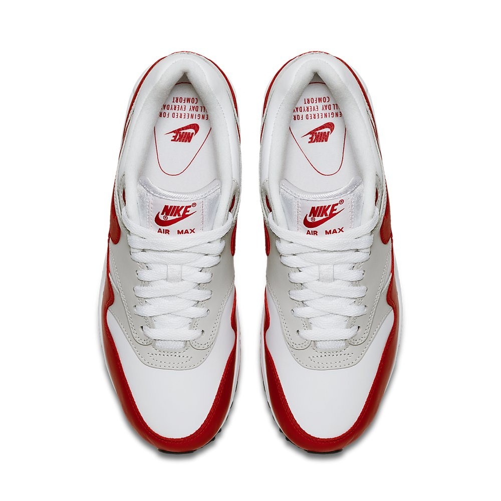 Afbeelding van Nike Air Max 90/1 Wit-Rood