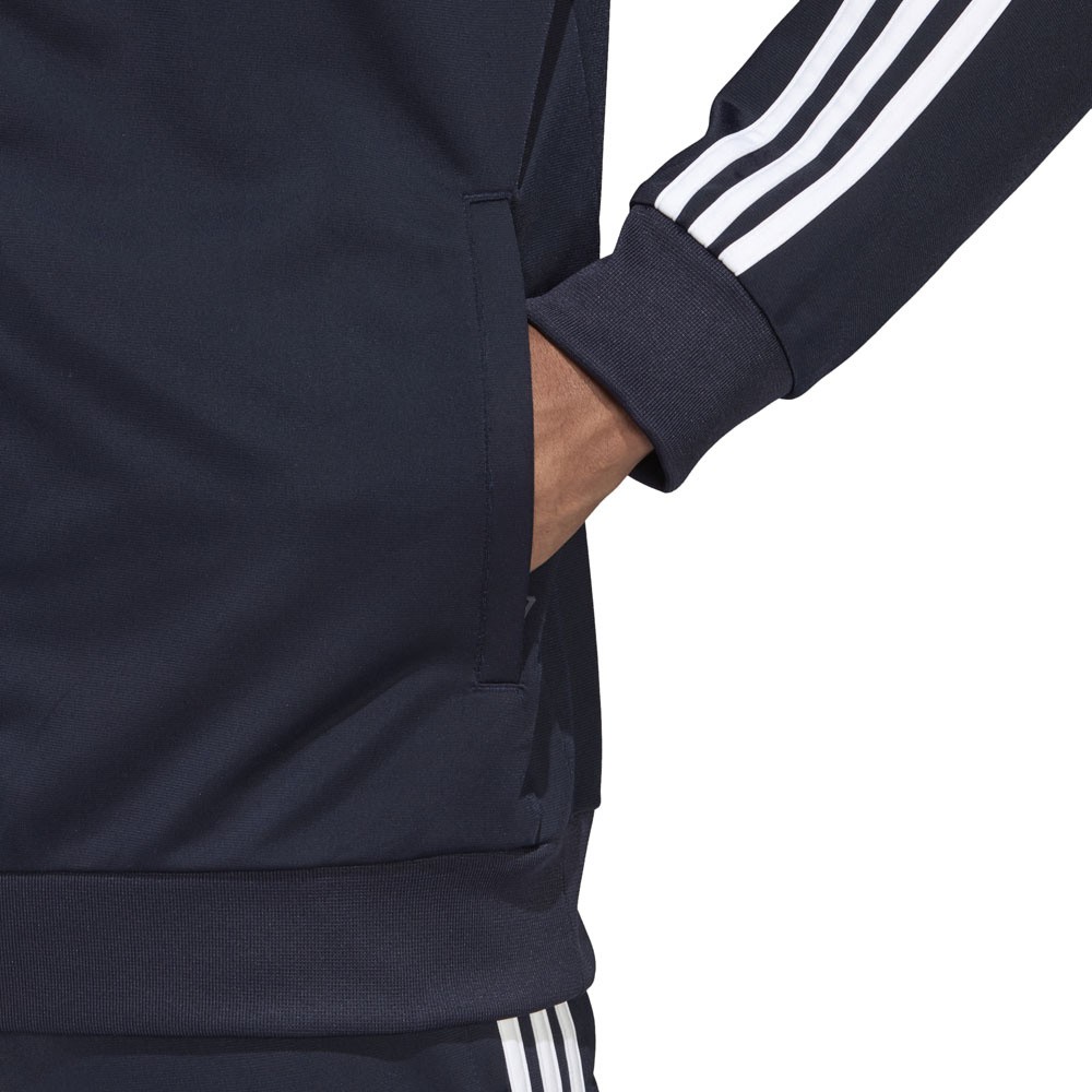 Afbeelding van Adidas Essentials 3 Stripes Trainingspak Blauw