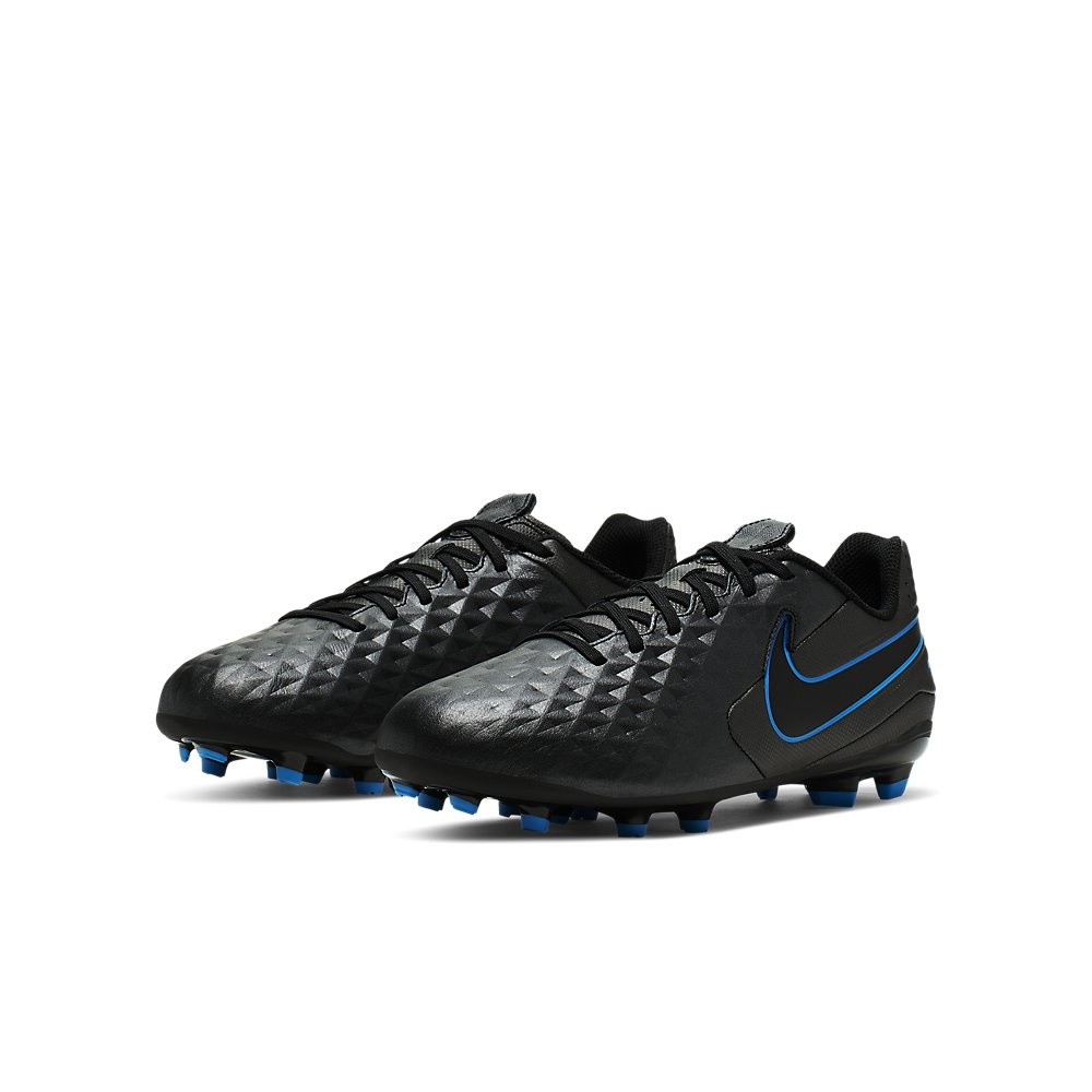 Afbeelding van Nike Legend 8 Academy FG Black-Blue Hero Kids