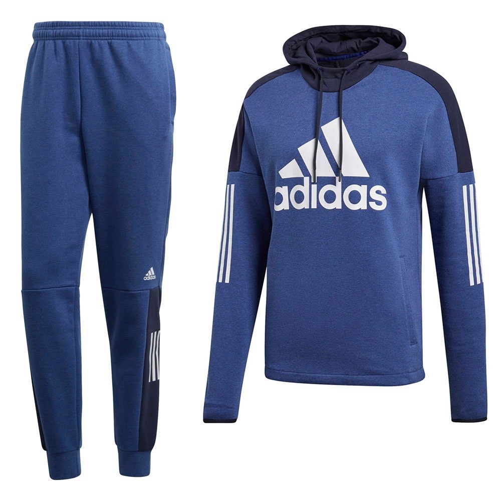 Afbeelding van Adidas Sport ID Logo Hoodie Set