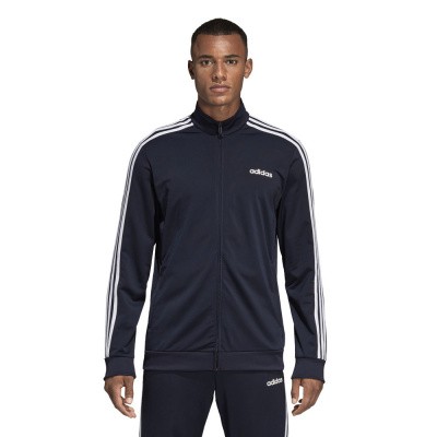 Adidas Essentials 3 Stripes Trainingspak Zwart Adidas Essentials 3 Stripes Trainingspak Zwart