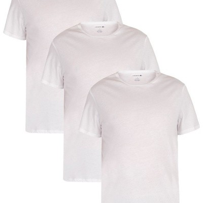 Lacoste Set van 3 T-shirts Zwart Lacoste Set van 3 T-shirts Zwart