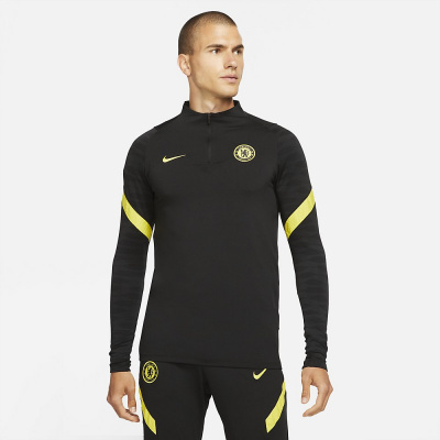 Foto van Chelsea FC Strike Top Black Opti Yellow