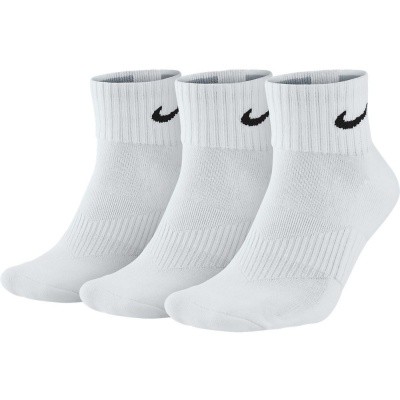 Nike Performance Cushion Quarter Training Sokken 3 paar Nike Performance Cushion Quarter Training Sokken 3 paar