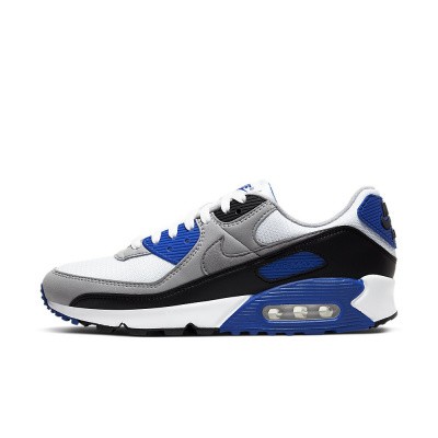 Foto van Nike Air Max 90 Particle Grey Hyper Blue