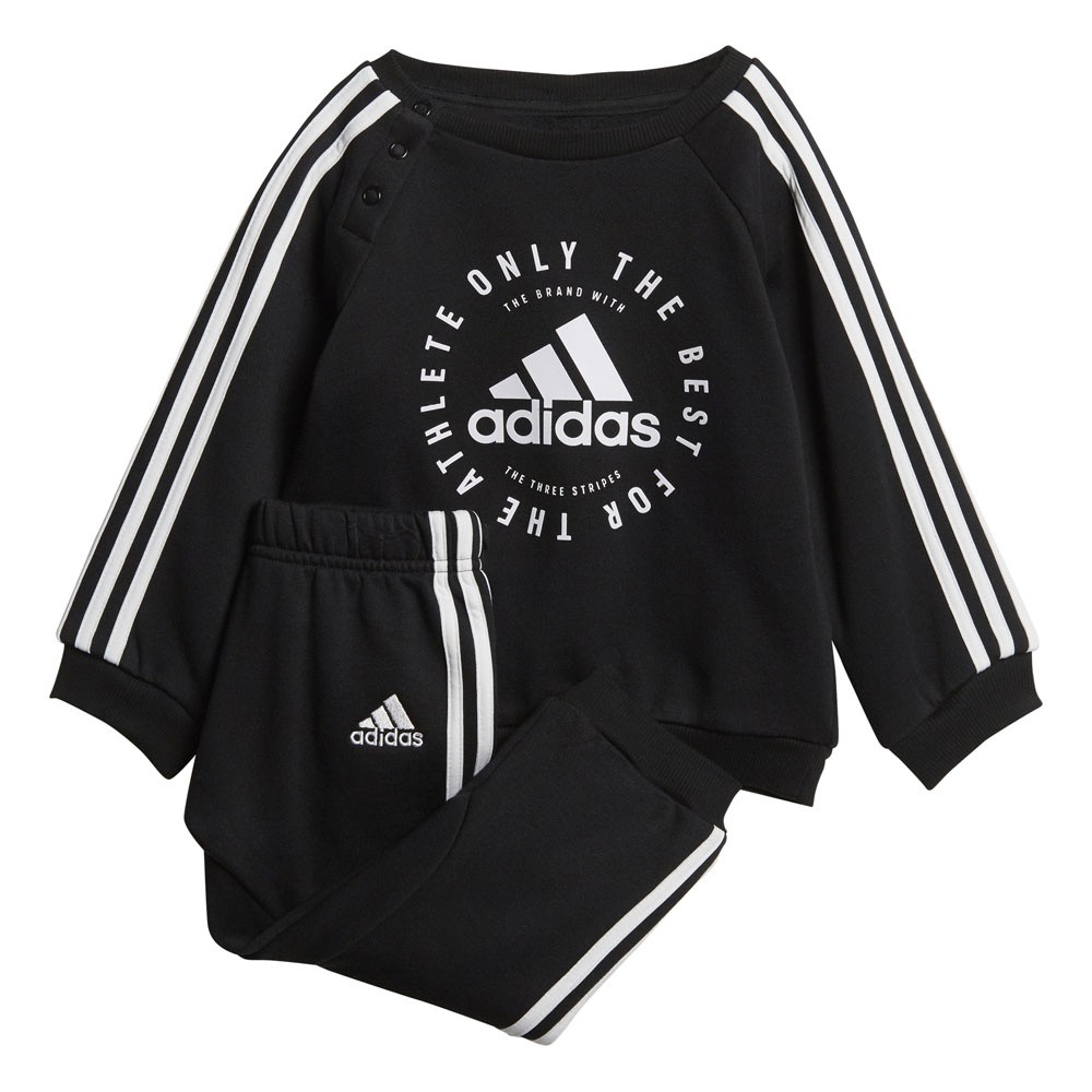 Afbeelding van Adidas 3-Stripes Joggingpak Peuters Zwart