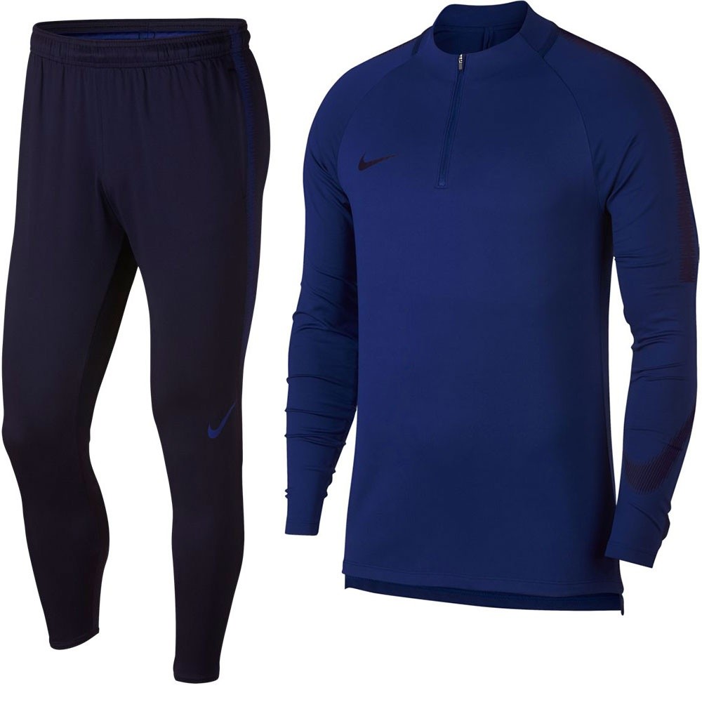 Afbeelding van Nike Dri-FIT Squad Drill Set Blauw