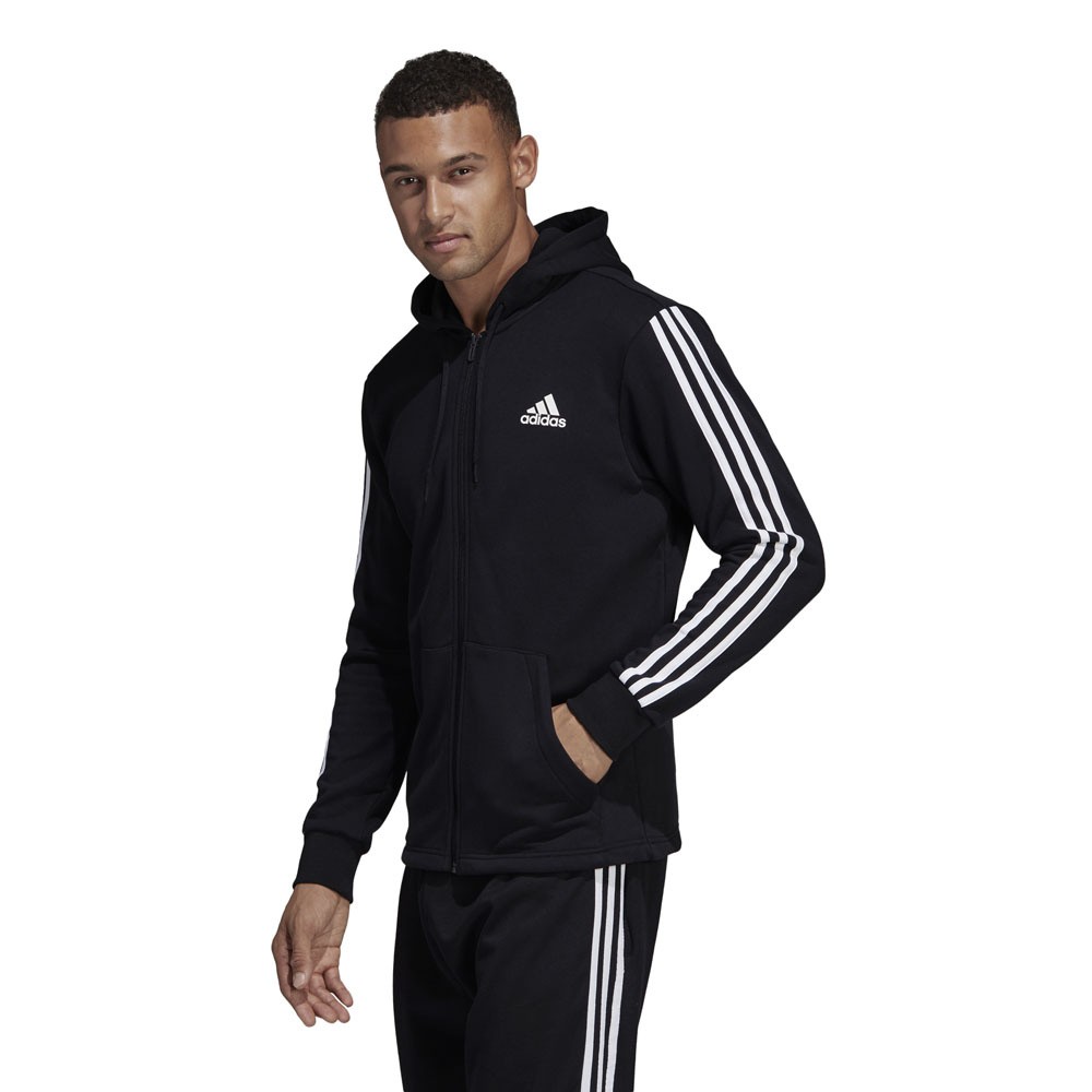 Afbeelding van Adidas Must Haves 3-Stripes Trainingspak Zwart