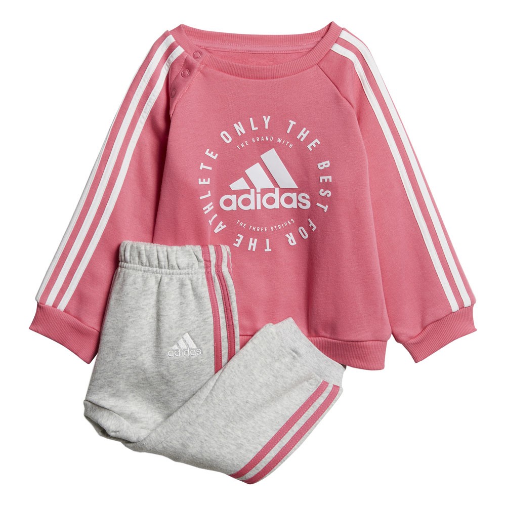 Afbeelding van Adidas 3-Stripes Joggingpak Peuters Pink